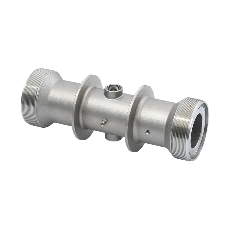 Stainless steel precision casting Instrument 3-way valve housing