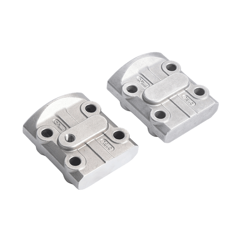 Compact Square 3-way Valve Housing by lost wax casting